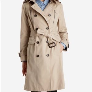 London Fog Vintage Excellent Trench Coat Size 38